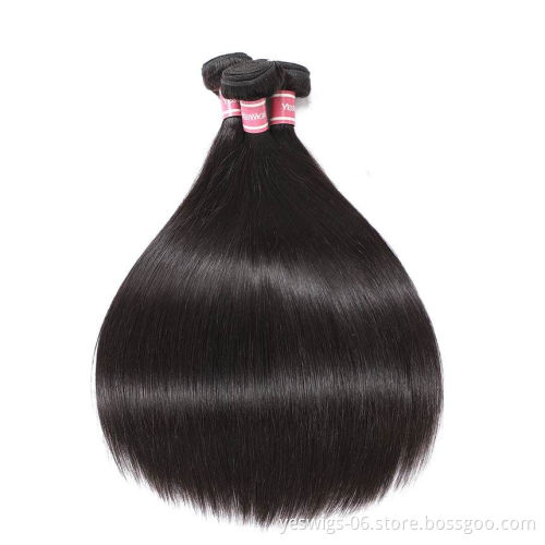 Brazilian Virgin Straight Hair Bundles 10A Grade Virgin Unprocessed Human Hair Brazilian Hair Bundles